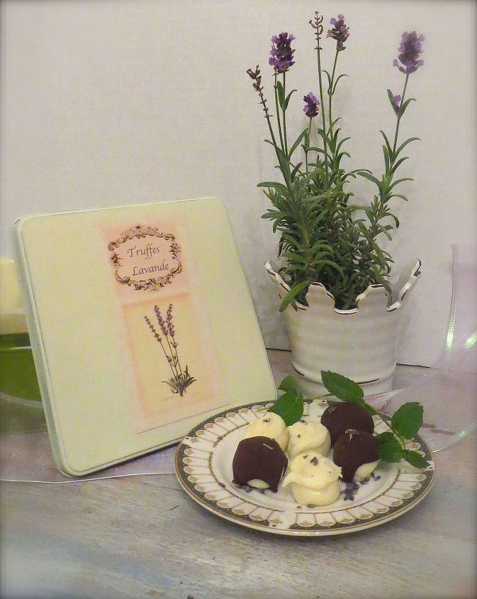 province in a window box mini lavender farm, crafts, gardening, culinary lavender makes wonderful lavender truffles