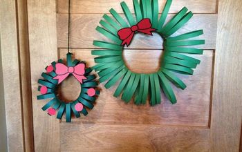 Paper Christmas Wreath Crafts