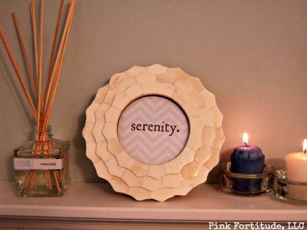 serenity framed print, crafts, home decor