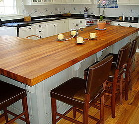 Edge-grain wood countertops | Hometalk