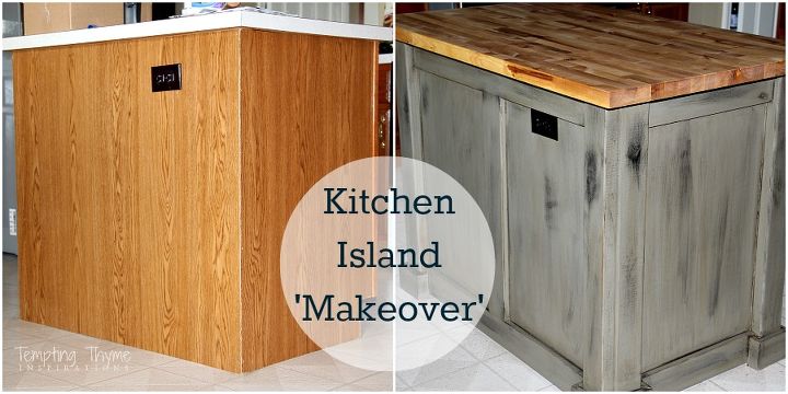 DIY Kitchen Island Makeover with Plywood and Lumber DIY Kitchen Island Makeover with Plywood and Lumber