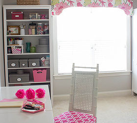 pink green girly organized ultimate home office craft room maekover, craft rooms, home decor, home office, organizing