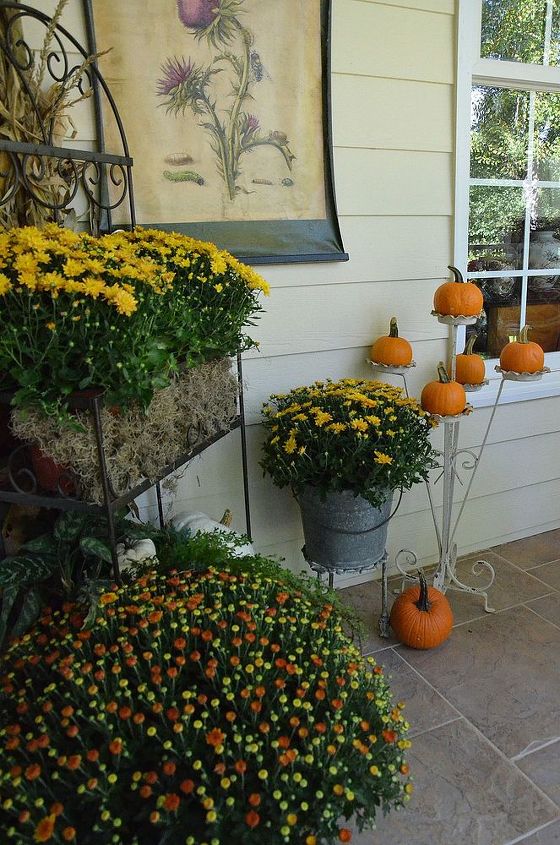 2013 fall porch, outdoor furniture, porches, seasonal holiday decor