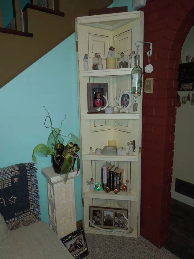 upcycled book shelfs, home decor, painted furniture, repurposing upcycling, shelving ideas, this is the finished project Another winner