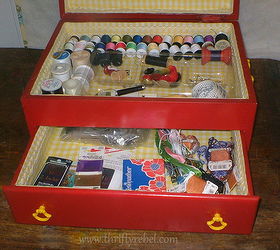 turn a cutlery chest into a sewing box, repurposing upcycling, Turn a Cutlery Chest into a Sewing Box