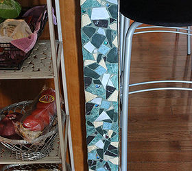 Tile Mosaic Work on Side Paneling of Kitchen Island Hometalk