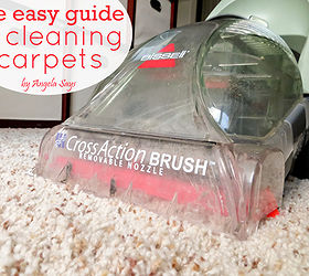 the easy guide to carpet cleaning, cleaning tips, flooring