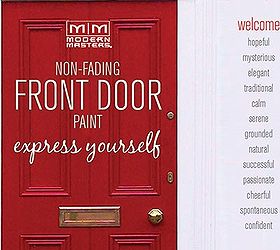 transform your front door with modern masters front door paint, doors, painting