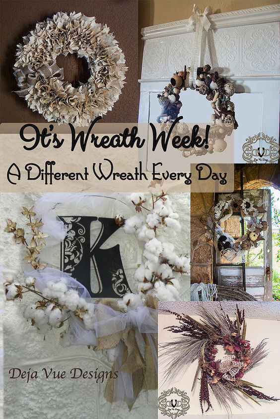 diy potpourri wreath, crafts, seasonal holiday decor, wreaths, Yup a new wreath every day this week