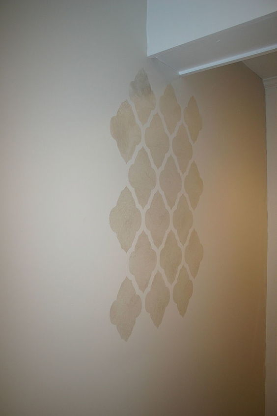 how to stencil a wall and live to tell about it, painting, wall decor