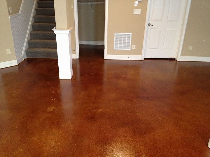featured photos, Applied with our proprietary spray system these floors look spectacular