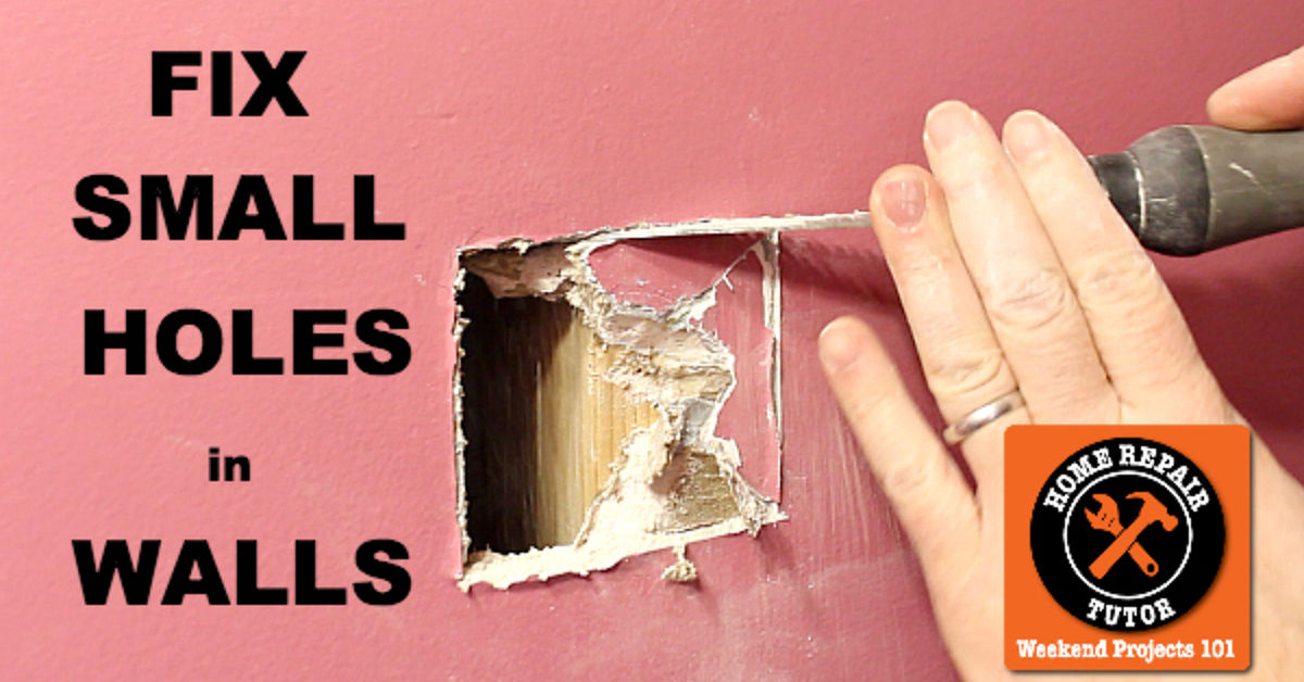 How to Fix a Small Hole in the Wall | Hometalk