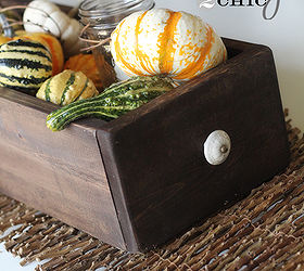 easy fall table centerpiece, seasonal holiday decor
