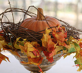 they are at the door arrangement, seasonal holiday d cor, thanksgiving decorations, wreaths, Add some fall foliage