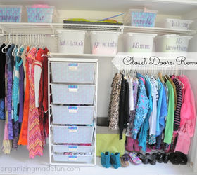 home tour of organizing made fun, home decor, organizing, Daughter s organized closet