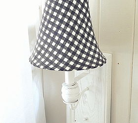 use basic salvage for room decor, repurposing upcycling, Old hotel lamp turned stylish
