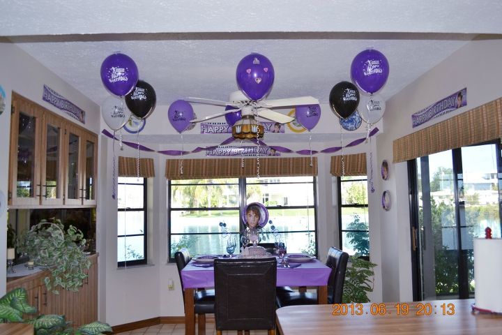 my daugher s birthday decoration, crafts, home decor