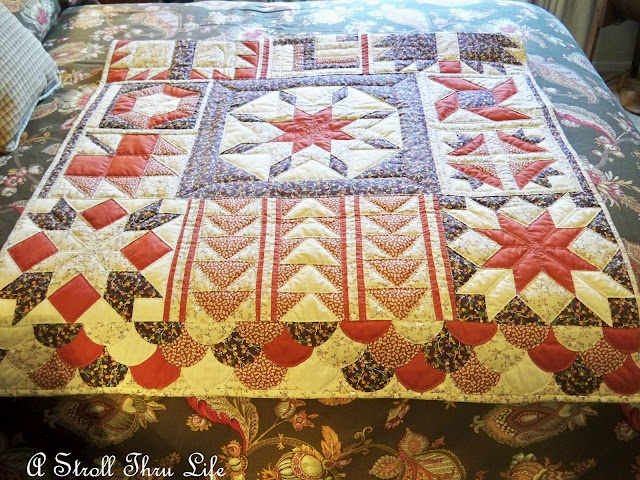 vintage quilt, crafts