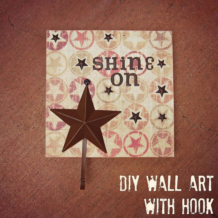 wall art with hook, crafts, home decor