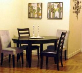 choosing furniture for small apartment, bedroom ideas, dining room ideas, home decor, living room ideas, urban living, Dining Room with extendable table for seating 4 6 guests