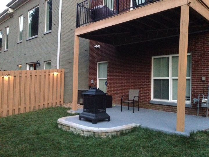 backyard repairs, concrete masonry, decks