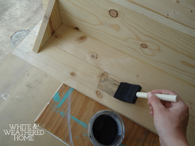 diy driftwood weathered grey wood finish tutorial, diy, how to, painted furniture, storage ideas, woodworking projects, DIY Driftwood An easy tutorial on how to achieve that Driftwood Weathered Wood Finish that s on barn wood tables and other coastal furniture