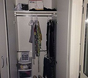 q help with organizing my closet, closet, organizing, Right side of closet