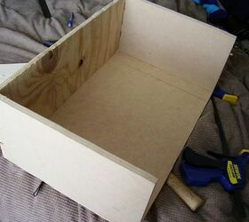 make your own mule chest or long chest topper, diy, how to, painted furniture, woodworking projects, When deciding on the measurements of the drawers take into account that you will need to leave space for the glides and the face and bottom plates so that the drawer meets flush with cabinet