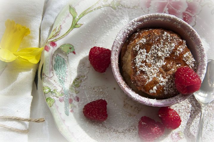 dutch babies with blood orange curd, easter decorations, seasonal holiday d cor