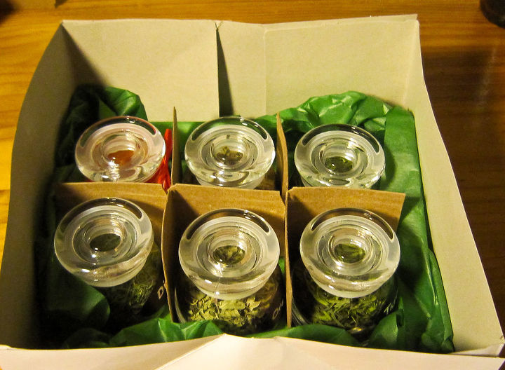 fresh herb jars as a handmade gift plan for next year now, crafts, gardening