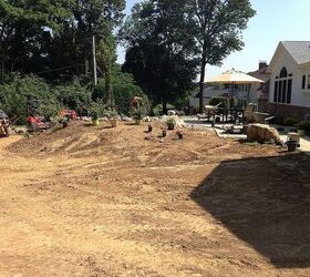 complete backyard renovation, decks, diy, gardening, outdoor living, ponds water features