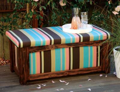 outdoor seating ideas, outdoor furniture, outdoor living, painted furniture, rustic furniture