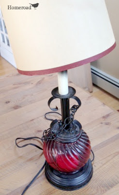 revamp the lamp, repurposing upcycling