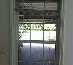 replace kitchen door with glass and added window