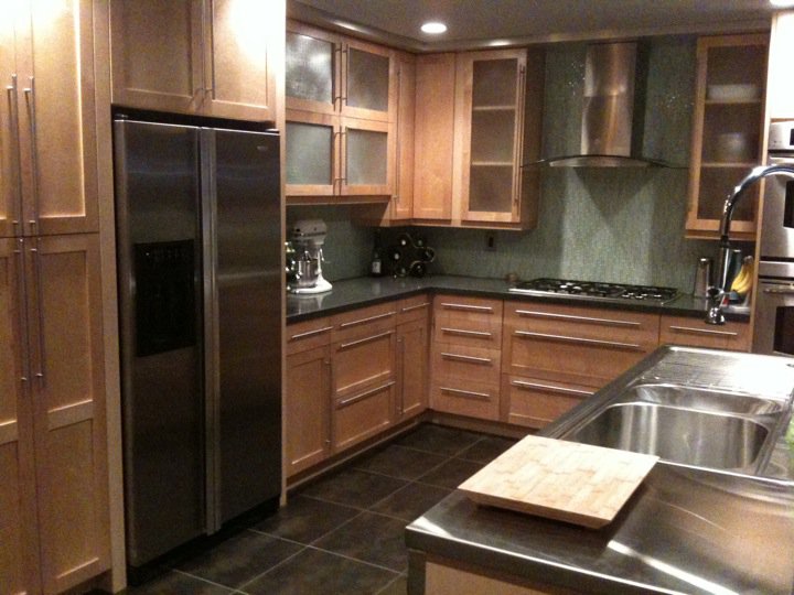 our kitchen remodel step by step, appliances, home improvement, kitchen design, kitchen island, plumbing, tiling, Finished Product