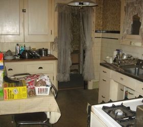 yucky kitchen before and after, home improvement, kitchen design, Yucky Kitchen