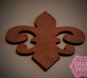 faux rust finish anyone can do let s get rusty, crafts, painting, Let s get Rusty Love Rust Transform anything from Cardboard to tacky chandeliers into rustic stylish pieces