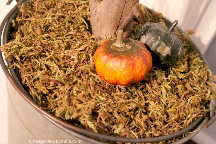 bring the outdoors in with this diy fall tree, seasonal holiday decor