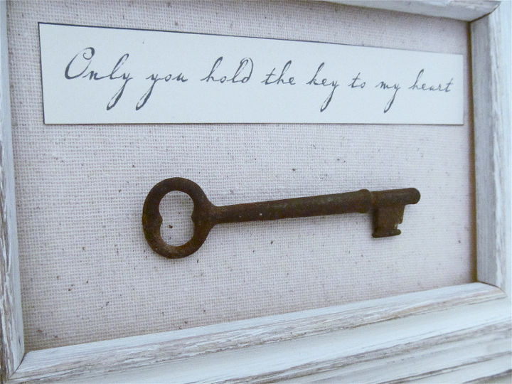 only you hold the key to my heart skeleton key art, crafts