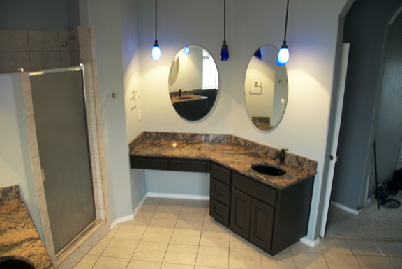 master bathroom remodel, bathroom ideas, diy, home decor, home improvement, The hubs side before