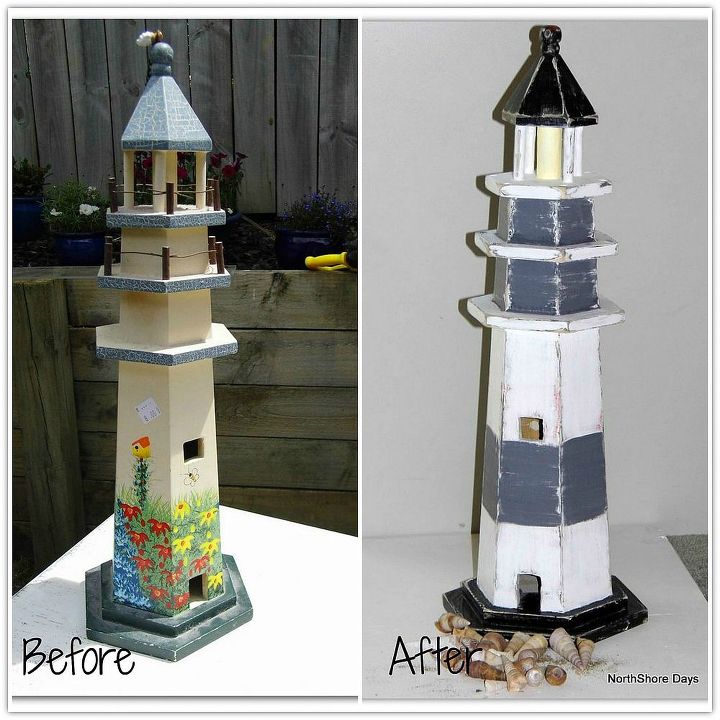 lighthouse love, crafts, home decor
