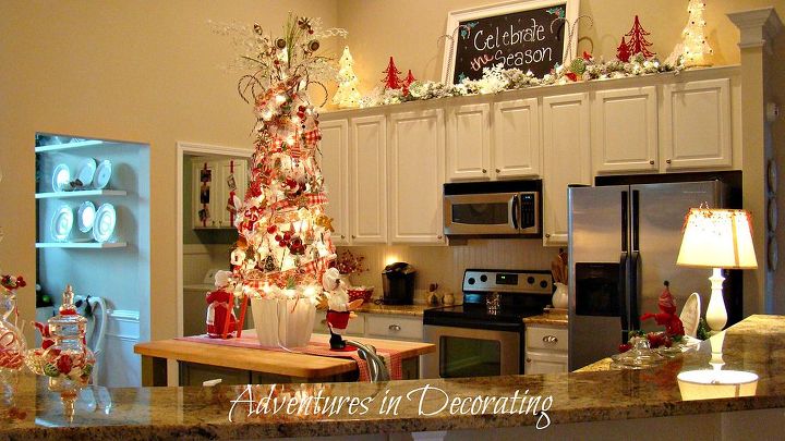 our 2012 christmas kitchen, kitchen design, seasonal holiday decor