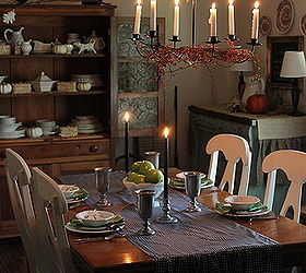 farmhouse halloween dining room, dining room ideas, halloween decorations, seasonal holiday decor