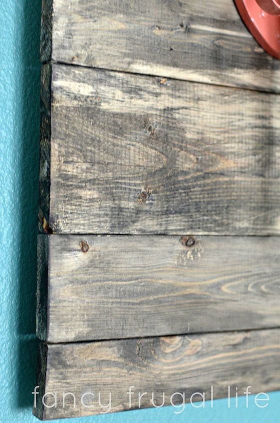 tutorial faa uma arte rstica de parede de madeira de celeiro falso