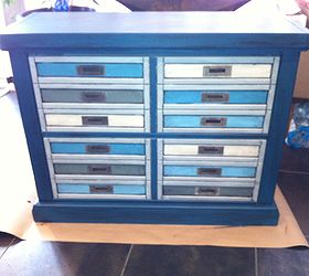 file cabinet re purpose into a mock printer s cabinet for storage, painted furniture, repurposing upcycling, storage ideas, After