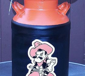 a repurpose recycle for a 4 h fundraiser, repurposing upcycling, Pistol Pete is a favorite in our state