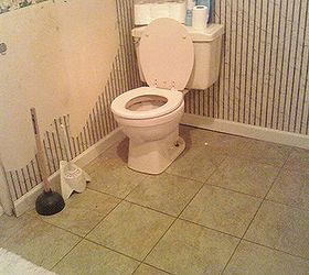 bathroom remodel, bathroom ideas, home decor, home improvement, Old toilet and floor