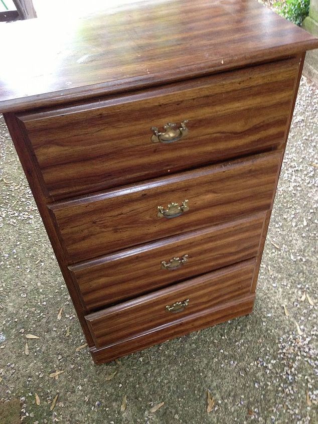 Refinishing Particle Board Panel Wood Hometalk Refinishing Particle Board Panel Wood Painted Furniture I Started By Lightly Sanding The Top