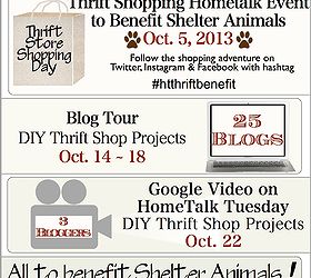 Hometalk Thrift Benefit for Shelter Animals