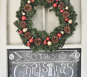 diy rustic pinecone wreaths, seasonal holiday d cor, one is with pinecones ornaments